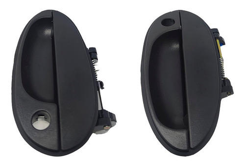 Manilla Exterior Delantera Izquierda Chery Arauca QQ Matiz Tacuma Negra