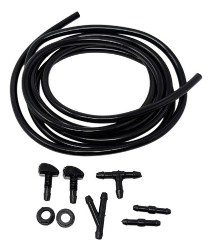 Sapito (PAR) Wiper Limpiaparabrisa Universal + 2mts Mangueras con cone
