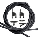 Codos + Mangueras KIT (PAR) Wiper Camry 07-11, Corolla 09-16, Runner 1