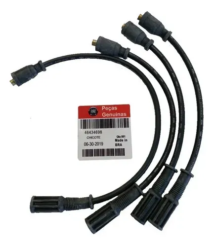 Cable Bujias Fiat Palio 1.3 MPI NGK Brasil