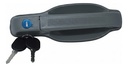 Manilla Externa Delantera Derecha Iveco Daily Vertis Con Cerradura 89-96 Gris