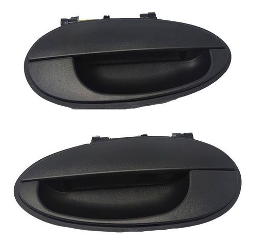 [1227 S11-6205170] Manilla Exterior Trasera Izquierda Chery Arauca QQ Matiz Tacuma Negra