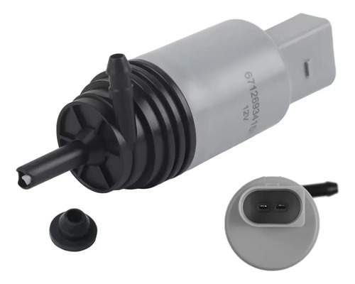 [2891 QWP137L] Bomba Limpia Parabrisas Bmw Mercedes Benz Audi Seat Skoda Vw 1 Salida 2 PIN