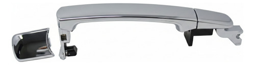 [2179 FR80640-CA012+:80645] Manilla Externa LH RH Nissan Murano 07-13 Cromado